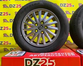 Колеса на дисках Toyota 5x114.3 c шинами Dunlop 195/65R15