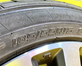 Колеса на дисках Honda 4x100 c шинами Dunlop 185/55R16