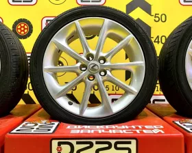 Колеса на дисках Lexus 5x100 c шинами Maxtrek 215/45R17