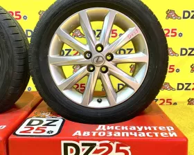 Колеса на дисках Lexus 5x100 c шинами Dunlop 205/55R16