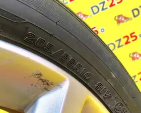 Колеса на дисках Lexus 5x100 c шинами Dunlop 205/55R16