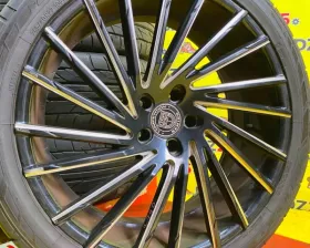 Колеса на дисках Lexani 5x120 c шинами Nitto 265/40R22