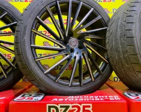 Колеса на дисках Lexani 5x120 c шинами Nitto 265/40R22