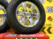 Колеса на дисках Toyota 6x139.7 c шинами Dunlop 265/65R17