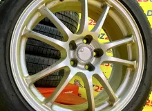 Колеса на дисках Bridgestone Eco Forme 5x100 c шинами Bridgestone 215/45R17