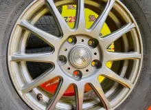 Колеса на дисках Ravrion 5x114.3 c шинами Goodyear 195/65R15