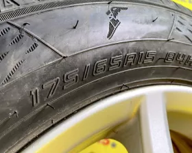 Колеса на дисках Toyota 4x100 c шинами Goodyear 175/65R15