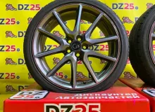 Колеса на дисках Toyota Gs 5x100 c шинами Bridgestone 215/40R18