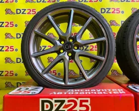 Колеса на дисках Toyota Gs 5x100 c шинами Bridgestone 215/40R18