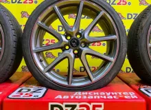 Колеса на дисках Toyota Gs 5x100 c шинами Bridgestone 215/40R18
