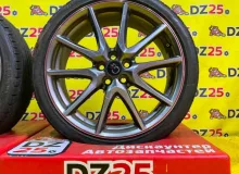 Колеса на дисках Toyota Gs 5x100 c шинами Bridgestone 215/40R18