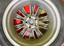 Колеса на дисках Toyota 5x114.3 c шинами Bridgestone 235/50R18