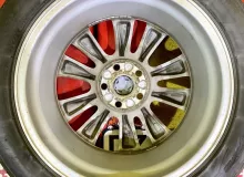 Колеса на дисках Toyota 5x114.3 c шинами Bridgestone 235/50R18