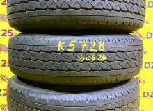 Колеса на дисках Toyota 6x139.7 c шинами Bridgestone 195/80R15