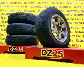 Колеса на дисках Toyota 6x139.7 c шинами Bridgestone 195/80R15