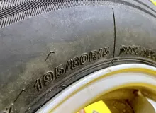 Колеса на дисках Toyota 6x139.7 c шинами Bridgestone 195/80R15