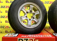 Колеса на дисках Toyota 6x139.7 c шинами Bridgestone 195/80R15