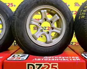 Колеса на дисках Toyota 6x139.7 c шинами Bridgestone 195/80R15