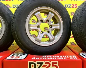 Колеса на дисках Toyota 6x139.7 c шинами Bridgestone 195/80R15