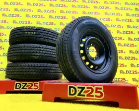 Колеса на дисках Toyota 6x139.7 c шинами Yokohama 195/80R15