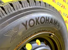 Колеса на дисках Toyota 6x139.7 c шинами Yokohama 195/80R15