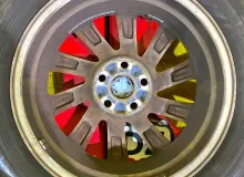 Колеса на дисках Toyota 5x114.3 c шинами Yokohama 225/60R17