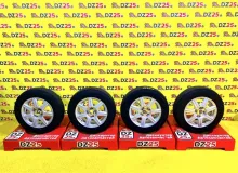 Колеса на дисках Toyota 4x100, 4x114.3 c шинами Bridgestone 155/80R14