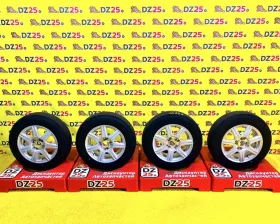 Колеса на дисках Toyota 4x100, 4x114.3 c шинами Bridgestone 155/80R14