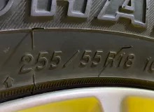 Колеса на дисках Land Rover 5x120 c шинами Yokohama 255/55R18