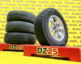 Колеса на дисках Weds 6x139.7 c шинами Dunlop 215/70R15