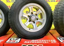 Колеса на дисках Weds 6x139.7 c шинами Dunlop 215/70R15