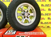 Колеса на дисках Weds 6x139.7 c шинами Dunlop 215/70R15