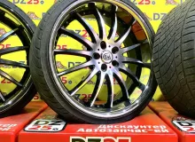 Колеса на дисках Lexani 5x112 c шинами Continental 255/30R22