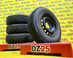 Колеса на дисках Toyota 6x139.7 c шинами Bridgestone 195/80R15