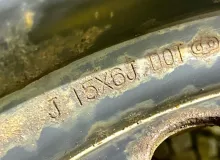 Колеса на дисках Toyota 6x139.7 c шинами Bridgestone 195/80R15