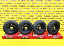 Колеса на дисках Toyota 6x139.7 c шинами Bridgestone 195/80R15