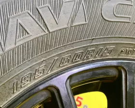 Колеса на дисках Bison 6x139.7 c шинами Goodyear 195/80R15