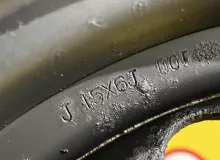 Колесо на диске Toyota 6x139.7 c шиной Bridgestone 195/80R15