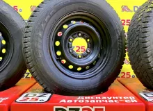Колеса на дисках Toyota 6x139.7 c шинами Bridgestone 195/80R15