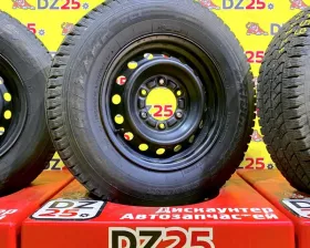 Колеса на дисках Toyota 6x139.7 c шинами Bridgestone 195/80R15