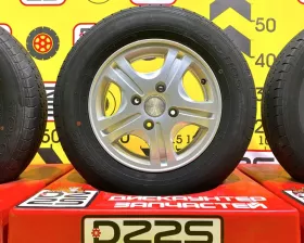 Колеса на дисках Weds 4x114.3 c шинами Toyo 165/80R14