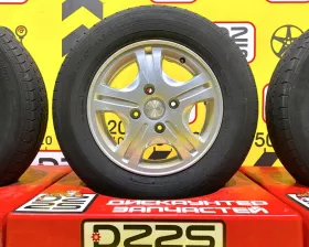 Колеса на дисках Weds 4x114.3 c шинами Toyo 165/80R14