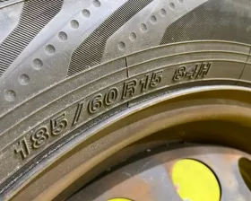Колесо на диске Toyota 5x100 c шиной Yokohama 185/60R15