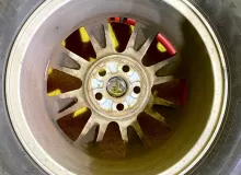 Колеса на дисках Toyota 5x100 c шинами Bridgestone 195/65R15