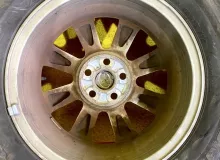 Колеса на дисках Toyota 5x100 c шинами Bridgestone 195/65R15