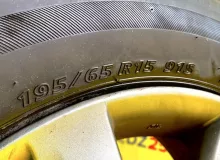 Колеса на дисках Toyota 5x100 c шинами Bridgestone 195/65R15