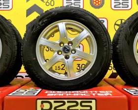 Колеса на дисках Bridgestone Feid 5x100 c шинами Yokohama 195/65R15