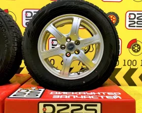 Колеса на дисках Bridgestone Feid 5x100 c шинами Yokohama 195/65R15