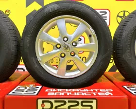 Колеса на дисках Toyota 5x114.3 c шинами Goodyear 195/65R15