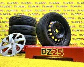 Колеса на дисках Toyota 5x100 c шинами Bridgestone 185/60R15